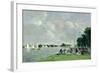 Regatta at Argenteuil, 1866-Eugène Boudin-Framed Giclee Print