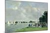 Regatta at Argenteuil, 1866-Eugène Boudin-Mounted Giclee Print