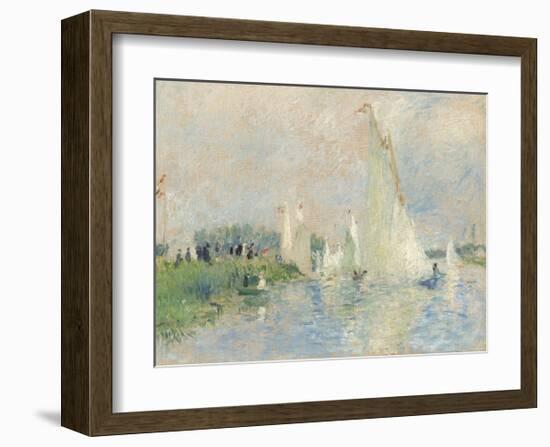 Regatta at Argenteuil, 1874-Pierre-Auguste Renoir-Framed Premium Giclee Print