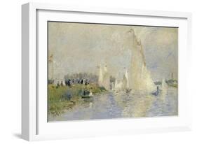 Regatta at Argenteuil, 1874-Pierre-Auguste Renoir-Framed Giclee Print