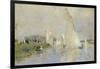 Regatta at Argenteuil, 1874-Pierre-Auguste Renoir-Framed Giclee Print