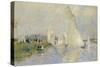 Regatta at Argenteuil, 1874-Pierre-Auguste Renoir-Stretched Canvas