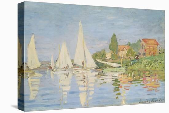 Regatta at Argenteuil, C. 1872-Claude Monet-Stretched Canvas