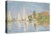 Regatta at Argenteuil, C. 1872-Claude Monet-Stretched Canvas