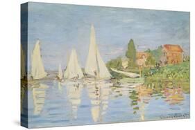 Regatta at Argenteuil, C. 1872-Claude Monet-Stretched Canvas