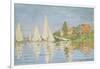 Regatta at Argenteuil, C. 1872-Claude Monet-Framed Giclee Print