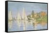 Regatta at Argenteuil, C. 1872-Claude Monet-Framed Stretched Canvas