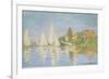 Regatta at Argenteuil, C. 1872-Claude Monet-Framed Giclee Print