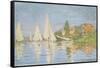 Regatta at Argenteuil, C. 1872-Claude Monet-Framed Stretched Canvas