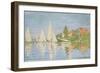 Regatta at Argenteuil, C. 1872-Claude Monet-Framed Giclee Print