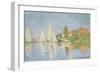 Regatta at Argenteuil, C. 1872-Claude Monet-Framed Giclee Print