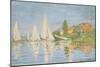 Regatta at Argenteuil, C. 1872-Claude Monet-Mounted Giclee Print