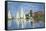 Regatta at Argenteuil-Claude Monet-Framed Stretched Canvas