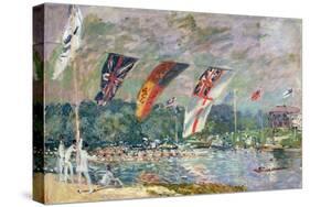 Regatta at Molesey, 1874-Alfred Sisley-Stretched Canvas