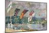 Regatta at Molesey, 1874-Alfred Sisley-Mounted Giclee Print