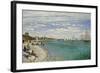 Regatta at Sainte- Adresse-Claude Monet-Framed Art Print