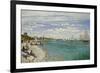 Regatta at Sainte- Adresse-Claude Monet-Framed Art Print