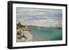 Regatta at Sainte- Adresse-Claude Monet-Framed Art Print