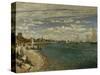 Regatta at Sainte-Adresse-Claude Monet-Stretched Canvas