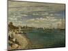 Regatta at Sainte-Adresse-Claude Monet-Mounted Giclee Print