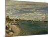 Regatta at Sainte-Adresse-Claude Monet-Mounted Giclee Print