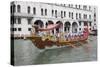 Regatta, Grand Canal, Venice, UNESCO World Heritage Site, Veneto, Italy, Europe-Philip Craven-Stretched Canvas