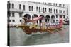 Regatta, Grand Canal, Venice, UNESCO World Heritage Site, Veneto, Italy, Europe-Philip Craven-Stretched Canvas