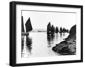 Regatta, Hayle Estuary, C.1890-null-Framed Giclee Print