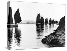 Regatta, Hayle Estuary, C.1890-null-Stretched Canvas