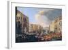 Regatta Held in Honour of Frederick VI of Denmark 1709-Luca Carlevaris-Framed Giclee Print