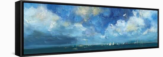 Regatta Horizon-Becky Samuelson-Framed Stretched Canvas