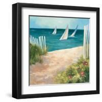 Regatta II Crop-Julia Purinton-Framed Art Print