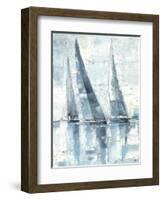 Regatta II-Rodney White-Framed Art Print