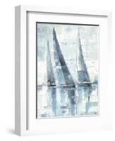 Regatta II-Rodney White-Framed Art Print