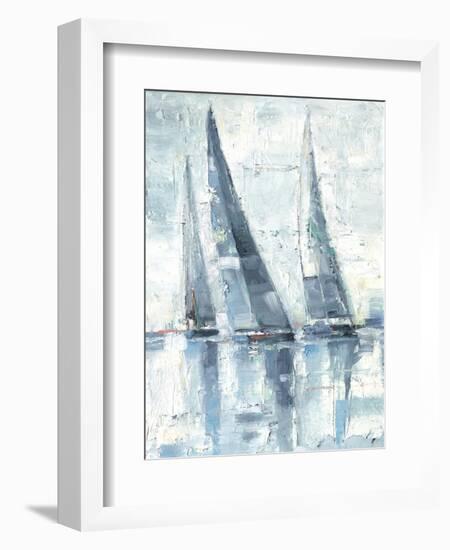 Regatta II-Rodney White-Framed Art Print