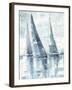 Regatta II-Rodney White-Framed Art Print