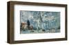 Regatta in Argenteuil-Claude Monet-Framed Premium Giclee Print