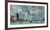 Regatta in Argenteuil-Claude Monet-Framed Premium Giclee Print