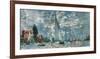 Regatta in Argenteuil-Claude Monet-Framed Premium Giclee Print