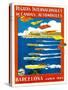 Regatta Internacionales De Canoas Promotion-Lantern Press-Stretched Canvas