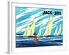 Regatta - Jack and Jill, August 1949-Wilmer Wickham-Framed Giclee Print