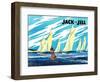 Regatta - Jack and Jill, August 1949-Wilmer Wickham-Framed Giclee Print