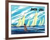 Regatta - Jack and Jill, August 1949-Wilmer Wickham-Framed Giclee Print