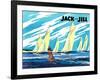 Regatta - Jack and Jill, August 1949-Wilmer Wickham-Framed Giclee Print