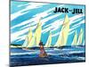 Regatta - Jack and Jill, August 1949-Wilmer Wickham-Mounted Premium Giclee Print