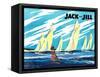 Regatta - Jack and Jill, August 1949-Wilmer Wickham-Framed Stretched Canvas