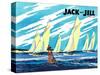 Regatta - Jack and Jill, August 1949-Wilmer Wickham-Stretched Canvas