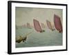 Regatta Near Concarneau, 1891-Paul Signac-Framed Giclee Print