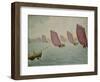 Regatta Near Concarneau, 1891-Paul Signac-Framed Giclee Print