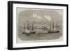Regatta of Boats of the Channel Fleet at Lisbon-null-Framed Giclee Print